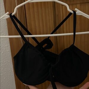 Elegant Black Women's Bikini Top